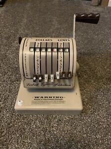 Used Vintage Paymaster Series X-550 W/ Key (For Parts)