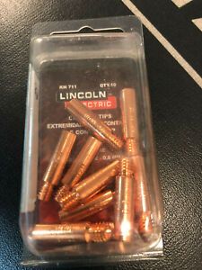 Lincoln Electric 10ct. KH711 .030&#034; 0.8mm Wire Contact Tips