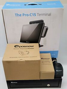 Epos Now - POS System (Touchscreen, Scanner, Printer, Front Display, Cashdrawer)