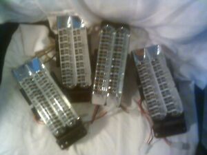Lot of 4 Whelen Freedom Super LED Corner Modules LIN18  9 X 9  AMBER