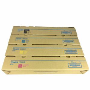NEW Konica Minolta TN321B/Y/M/C Toner Full Set  Black Yellow Mag Cyan  (all 4)