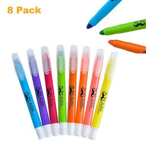 Mr. Pen No Bleed Gel Highlighter, Bible Highlighters, Assorted Colors,8 Pack