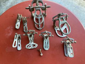 Seven Vintage Foster Dental Articulators Used Working