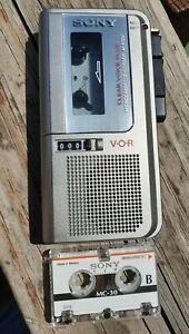 Sony M-570V Micro Cassette Voice Recorder with VOR Clear Voice Plus