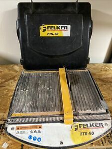 Felker FTS-50 120V 5-Inch 1/2 HP 4,800 RPM Portable Tilting Tile Saw with Case