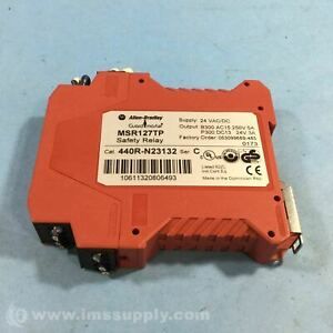 Allen Bradley 440R-N23132 Guardmaster Safety Relay USIP