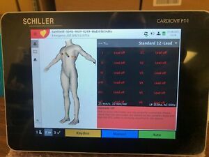 Schiller Cardiovit FT-1 ECG EKG Machine