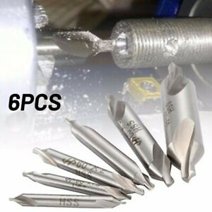 For Rotary Tool Center Drill Bit Heavy Duty High Speed Steel Lathe Tool 1 Pack