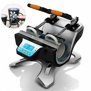 Mug Heat Press Transfer Machine DIY Automatic Double Station Transfer Machine...