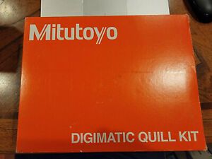 Mitutoyo 053906B Quill Kit for Bridgeport Type Mills 0- 6&#034; Travel in/mm w/Mounts