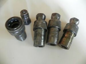 4x males and females Hy-spec hydraulic Quick coupling 3/4 NPT female