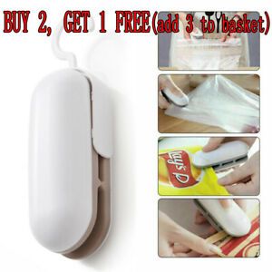 Portable Mini Heat Sealer Household Handheld Sealing Machine Plastic Bag Easily