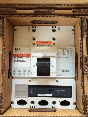 Cutler hammer hldb3600ft33w600 amp 3 pole breaker for sale