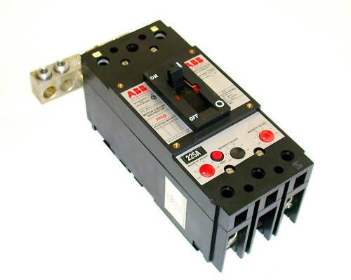 Asea brown bover 225 amp circuit breaker 480v type fs for sale