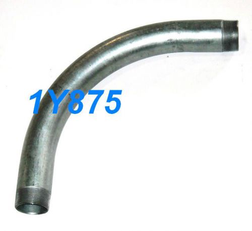 90 degree elbow 1-1/2&#034; threaded steel conduit nsn 5975-00-152-1119 ww-c-581 for sale