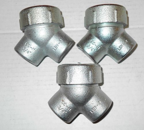 NEW, 1 PC, CROUSE-HINDS LBY25 EXPLOSION PROOF ELBOW OUTLET BOX 3/4&#034; NPT.