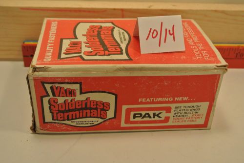 Vaco solder less terminals for sale