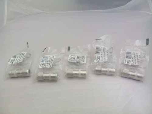 *QTY 5* LMR 400 N Male Connector for RG8 and 400 sized cable  COMP-NM-400