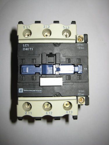 TELEMECANIQUE LC1 D40 LC1D4011 CONTACTOR