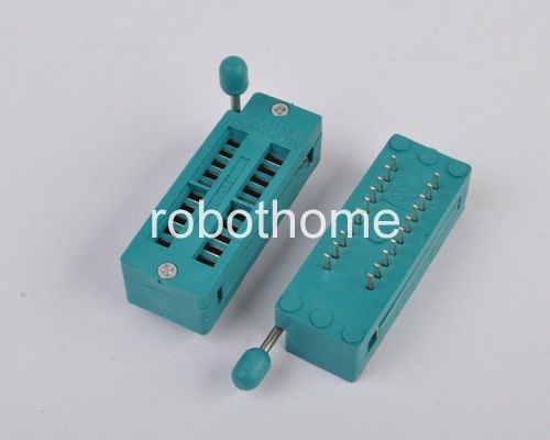 2pcs zif 20-pin 20 pins test universal ic socket brand new for sale
