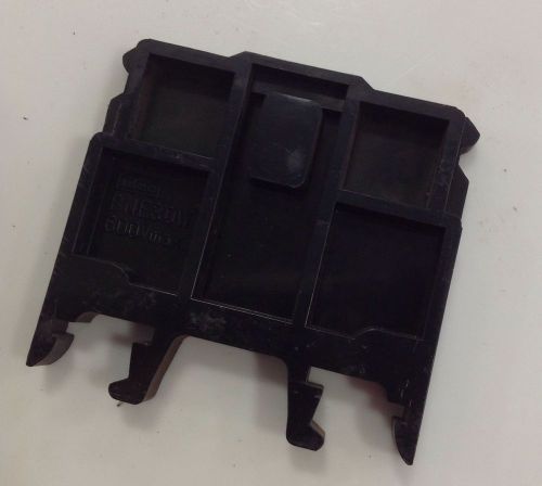 Idec terminal block end plates lot of 8  bne30w for sale