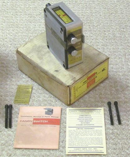New! candy controls type a model nc  fully adjustable rotating cam limit switch for sale