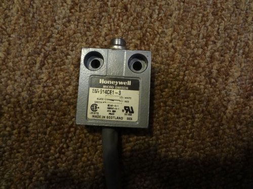 NEW Honeywell Compact Limit Switch 914CE1-3