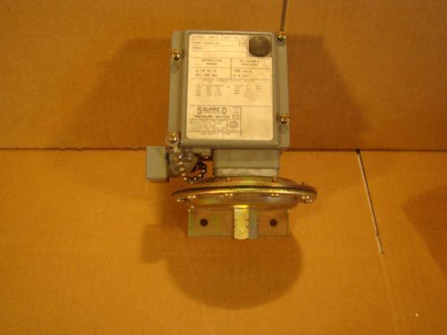 Square D Pressure Switch Interrupter 9012 GAWM-21 Series C PSIG 100 W/ Diaphragm