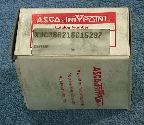 Asco j-series  tri-point sealed miniature deadband pressure switch with 1/4” npt for sale