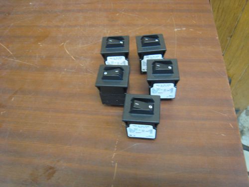 5 CARLING SWITCH 2 POSITION 20AMP ON OFF ROCKER SWITCH MB2-B-34-620-1-A24-2-C