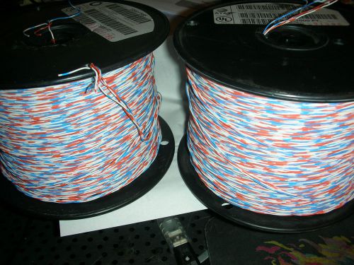 2 1000 feet spool ccw-f cross connect wire 2p/24awg 2 pair in/out  phone for sale
