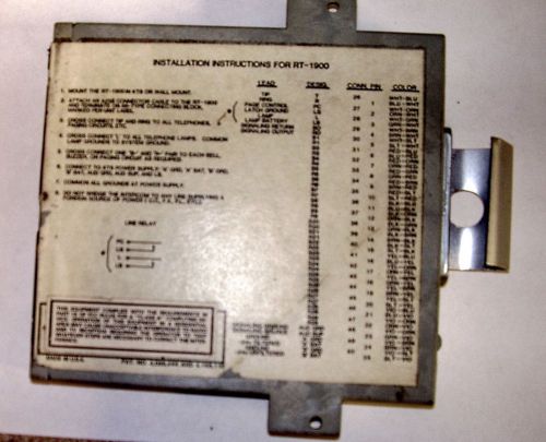Intercom Module Made For 1A2 Phone System