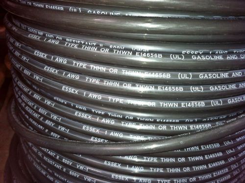 1 AWG THHN THWN Copper electrical wire 500 ft. on Spool