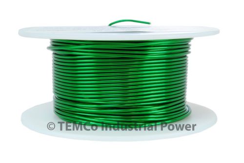 Magnet wire 22 awg gauge enameled copper 155c 8oz 250ft magnetic coil green for sale