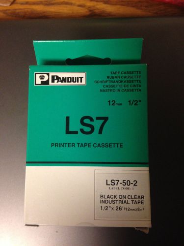 Panduit ls7 printer tape ls7-50-2 for sale