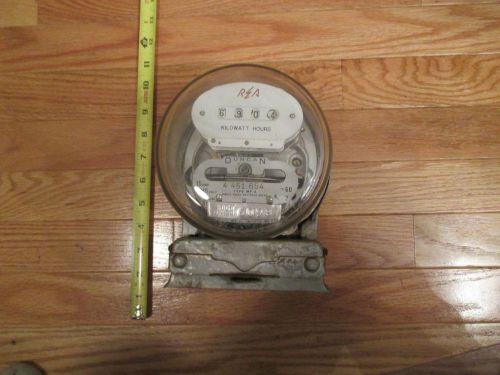 REA Duncan Watthour Watt hour Kilowatt Steampunk Meter electrical #3