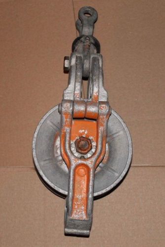 Campbell lineman&#039;s sheave block pulley for sale