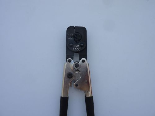 ELCO 06-7852-01 CRIMPING TOOL FOR AVX CONTACTS 18-26 AWG