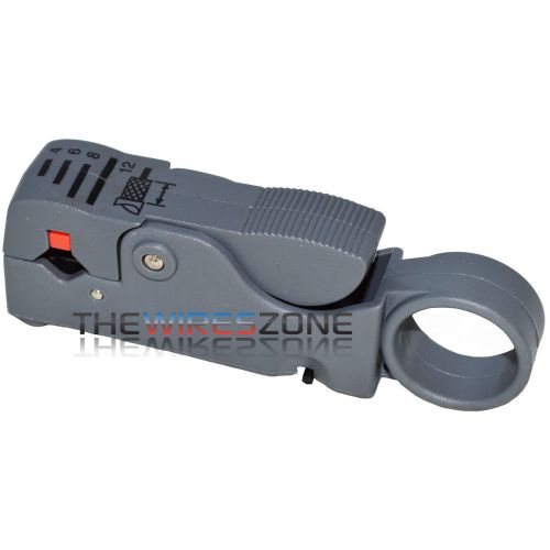 490148 professional coaxial stripper tool for rg59 rg6 rg62 rg58 rg174 cable for sale
