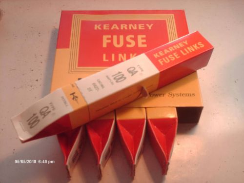 5 Kearney # 6427-2T 100 Amp Type QA Fuse Links