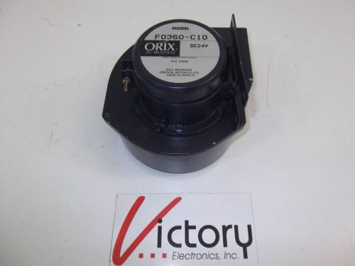 Used Orix DC Brushless 24 Volt Cooling Fan F0360-C10, DC24V