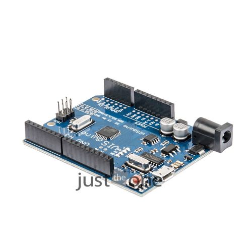 Blue ATmega328P CH340G UNO R3 Board Module Row Pins Improvement for Arduino DIY