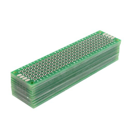 New Universal 10PCS Prototype Paper PCB Circuit Board Breadboard 2x8cm