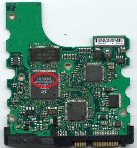 Pcb board for barracuda 7200.7 st380013as 9w2812-033 a9w-01 8.05 amk for sale