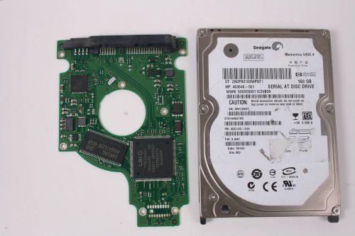 Seagate st9160827as 160gb sata 2,5 hard drive / pcb (circuit board) only for dat for sale