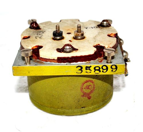 WOBBULATOR WWII MILITARY ALTIMETER VOICE COIL TYPE VARIABLE CAPACITOR