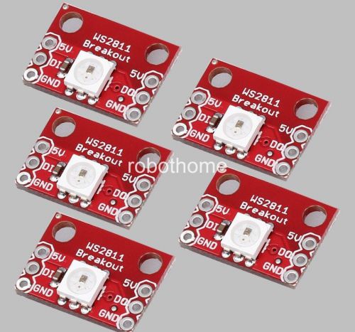 5PCS WS2812 RGB Module Stable RGB LED Breakout Module For arduino Brand new