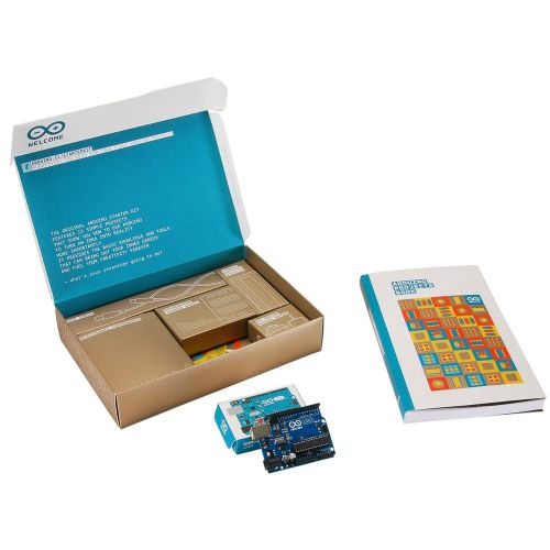 The arduino starter kit - includes arduino uno r3 with 170-page arduino projects for sale