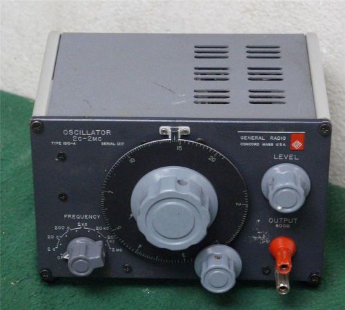 VINTAGE GENERAL RADIO OSCILLATOR 2C-2MC !! E535