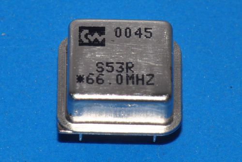 Oscillator/resonator frequency cwc s53r-66.0mhz 53r660 s53r660mhz for sale
